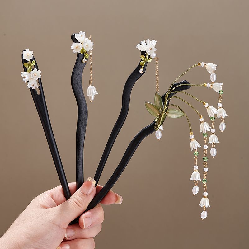 Hanbok Hair Pin - Épingle à cheveux rétro en bois