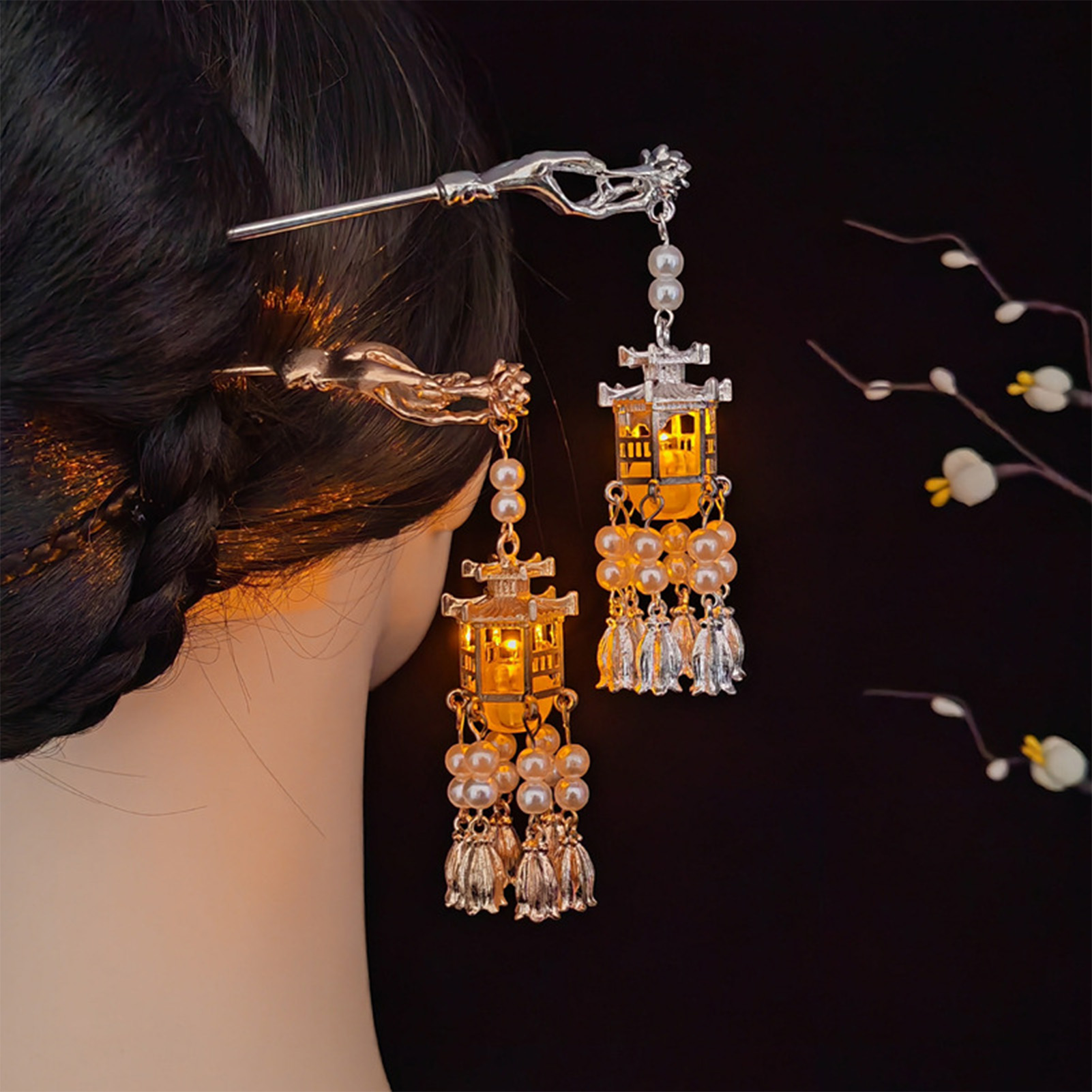 Hanbok Hair Pin - Fourchettes à cheveux de Style chinois