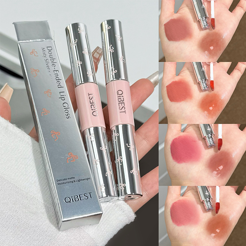 Lip Tint Korean - QIBEST Rouge à Lèvres Liquide Mat