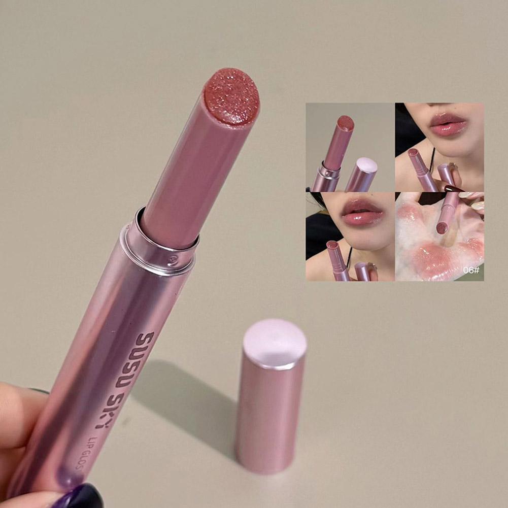 Lip Tint Korean - Rouge à lèvres coréen délicieux, paillettes