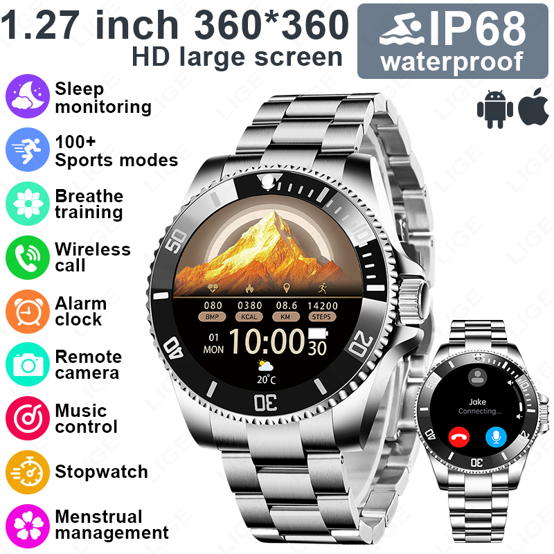 Montre connectée LIGE, nouveau - Korean Luxury Lifestyle avis et prix