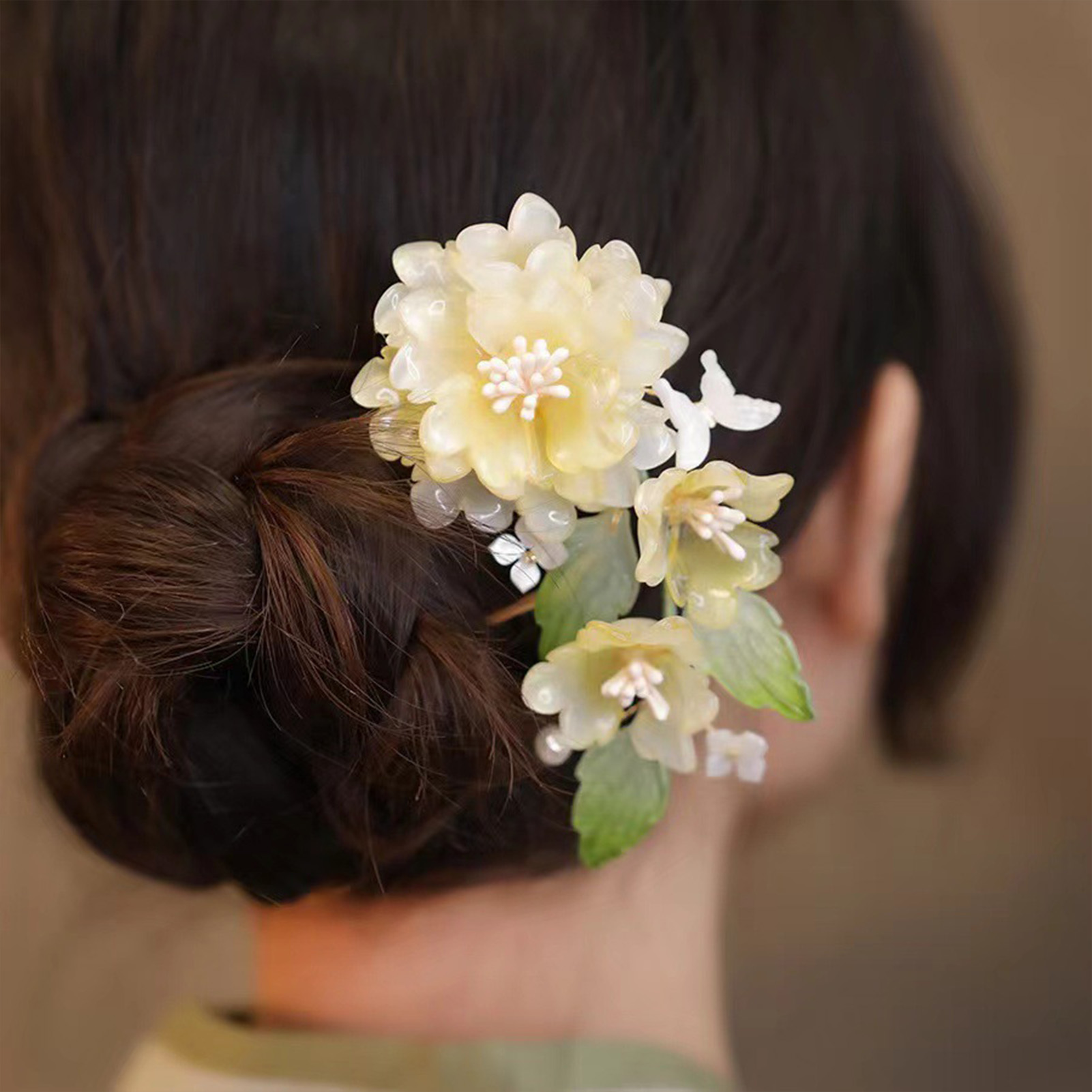 Épingle à cheveux en U à motif - Hanbok Hair Pin avis et prix