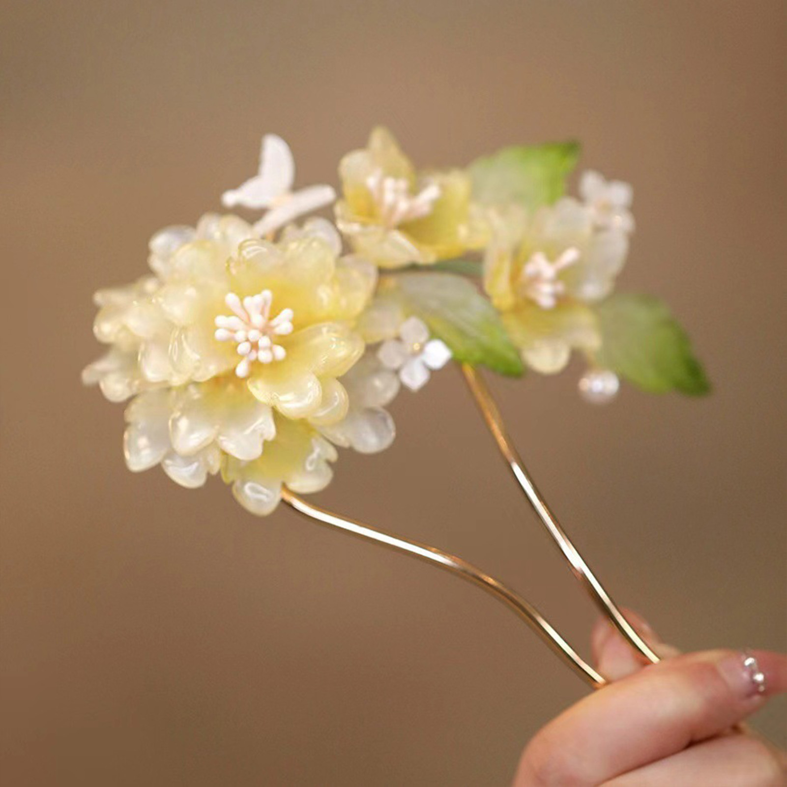 Épingle à cheveux en U à motif - Hanbok Hair Pin avis et prix