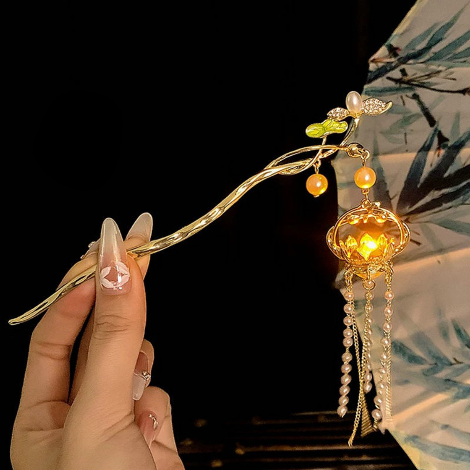 Épingle à cheveux à fleurs lum - Hanbok Hair Pin avis et prix
